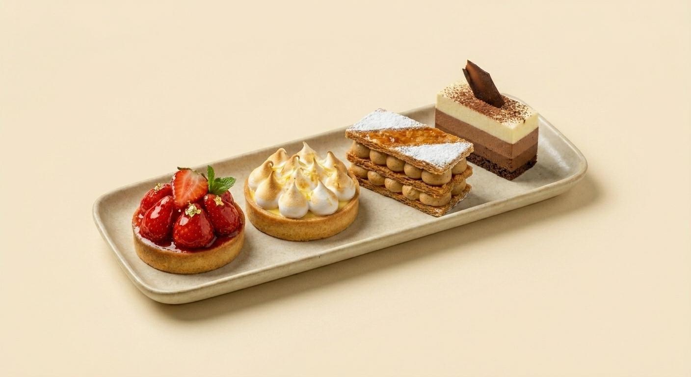 Pâtisseries du jour